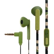 Urbanista 1032522 San Francisco Wired In Ear Earphone Green Camouflage