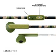 Urbanista 1032522 San Francisco Wired In Ear Earphone Green Camouflage