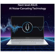 Asus Vivobook Pro 14 Laptop - 11th Gen Core i7 3.30GHz 16GB 1TB 4GB Win11Home 14inch OLED Silver English/Arabic Keyboard K3400PH OLED007W (2022) Middle East Version