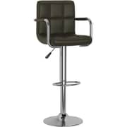 Vidaxl Bar Stool Brown Faux Leather
