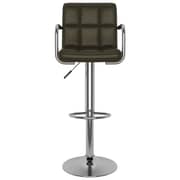 Vidaxl Bar Stool Brown Faux Leather