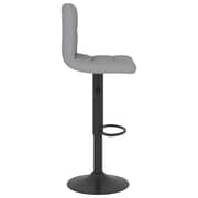 Vidaxl Bar Stool Light Grey Fabric