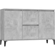 Vidaxl Sideboard Concrete Grey 104x35x70 Cm Chipboard