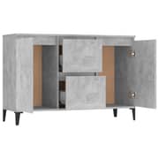 Vidaxl Sideboard Concrete Grey 104x35x70 Cm Chipboard