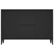 Vidaxl Sideboard Black 104x35x70 Cm Chipboard