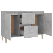 Vidaxl Sideboard Concrete Grey 103.5x35x70 Cm Chipboard