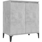 Vidaxl Sideboard Concrete Grey 60x35x70 Cm Chipboard