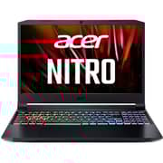 Acer Nitro 5 (2021) Gaming Laptop - 11th Gen / Intel Core i7-11800H / 15.6inch FHD / 16GB RAM / 1TB SSD / 4GB NVIDIA GeForce RTX 3050 Graphics / Windows 10 Home / English & Arabic Keyboard / Black / Middle East Version - [AN515-57-71BN]
