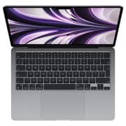 Apple MacBook Air 13.6-inch (2022) - Apple M2 Chip / 8GB RAM / 512GB SSD / 10-core GPU / macOS Monterey / English Keyboard / Space Grey / Middle East Version - [MLXX3ZS/A]