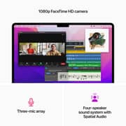 Apple MacBook Air 13.6-inch (2022) - Apple M2 Chip / 8GB RAM / 512GB SSD / 10-core GPU / macOS Monterey / English Keyboard / Space Grey / Middle East Version - [MLXX3ZS/A]