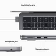 Apple MacBook Air 13.6-inch (2022) - Apple M2 Chip / 8GB RAM / 512GB SSD / 10-core GPU / macOS Monterey / English Keyboard / Space Grey / Middle East Version - [MLXX3ZS/A]