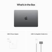 Apple MacBook Air 13.6-inch (2022) - Apple M2 Chip / 8GB RAM / 512GB SSD / 10-core GPU / macOS Monterey / English Keyboard / Space Grey / Middle East Version - [MLXX3ZS/A]