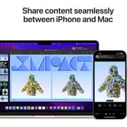 Apple MacBook Air 13.6-inch (2022) - Apple M2 Chip / 8GB RAM / 256GB SSD / 8-core GPU / macOS Monterey / English Keyboard / Starlight / Middle East Version - [MLY13ZS/A]