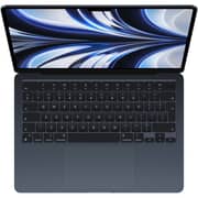 Apple MacBook Air 13.6-inch (2022) - Apple M2 Chip / 8GB RAM / 256GB SSD / 8-core GPU / macOS Monterey / English Keyboard / Midnight / Middle East Version - [MLY33ZS/A]