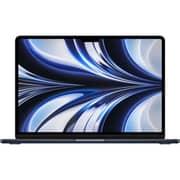 Apple MacBook Air 13.6-inch (2022) - Apple M2 Chip / 8GB RAM / 512GB SSD / 10-core GPU / macOS Monterey / English & Arabic Keyboard / Midnight / Middle East Version - [MLY43AB/A]