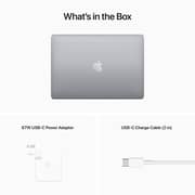 Apple MacBook Pro 13.3-inch (2022) - Apple M2 Chip / 8GB RAM / 256GB SSD / 10-core GPU / macOS Monterey / English & Arabic Keyboard / Space Grey / Middle East Version - [MNEH3AB/A]