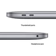 Apple MacBook Pro 13.3-inch (2022) - Apple M2 Chip / 8GB RAM / 512GB SSD / 10-core GPU / macOS Monterey / English Keyboard / Space Grey / Middle East Version - [MNEJ3ZS/A]