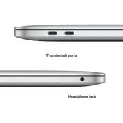 Apple MacBook Pro 13.3-inch (2022) - Apple M2 Chip / 8GB RAM / 256GB SSD / 10-core GPU / macOS Monterey / English Keyboard / Silver / Middle East Version - [MNEP3ZS/A]
