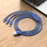 Hoco 3-in-1 Charging Data Cable 1.2m Assorted