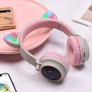 Hoco W27 Wireless Over Ear Headphones Pink