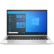 HP Elite Book G8 840 Laptop - 11th Gen Core i7 2.80GHz 16GB 512GB Shared Win10Pro 14inch FHD Silver English/Arabic Keyboard