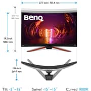 Benq EX3210R 2K Curved Gaming Monitor 32inch