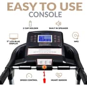 Treadmill for Home, Foldable Heavy Duty AC Motor Treadmill with 3.0 HP Continuous / 6.0 HP Peak Power, 15-Level Auto Incline, FitShow App Support, Light Commercial Cardio Machine – EM-1281