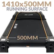 Treadmill for Home, Foldable Heavy Duty AC Motor Treadmill with 3.0 HP Continuous / 6.0 HP Peak Power, 15-Level Auto Incline, FitShow App Support, Light Commercial Cardio Machine – EM-1281