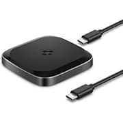 Spigen Wireless Charger, Fast 15w Wireless Charging Pad For Qi Enabled Galaxy S22 Ultra Plus S21 Fe Note 20 10 S10 Z Fold Flip 3 Iphone 12 Pro Max 12 11 Xs X 8 Se 2020 Airpods [no Adapter Included]