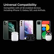 Spigen Wireless Charger, Fast 15w Wireless Charging Pad For Qi Enabled Galaxy S22 Ultra Plus S21 Fe Note 20 10 S10 Z Fold Flip 3 Iphone 12 Pro Max 12 11 Xs X 8 Se 2020 Airpods [no Adapter Included]