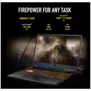 ASUS TUF F15 (2020) Gaming Laptop - 10th Gen / Intel Core i5-10300H / 15.6inch FHD / 8GB RAM / 512GB SSD / 4GB NVIDIA GeForce GTX 1650 Graphics / Windows 11 Home / English & Arabic Keyboard / Black / Middle East Version - [FX506LHB-HN323W]