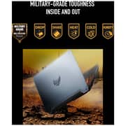 ASUS TUF F15 (2020) Gaming Laptop - 10th Gen / Intel Core i5-10300H / 15.6inch FHD / 8GB RAM / 512GB SSD / 4GB NVIDIA GeForce GTX 1650 Graphics / Windows 11 Home / English & Arabic Keyboard / Black / Middle East Version - [FX506LHB-HN323W]