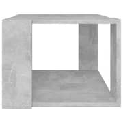 Vidaxl Coffee Table Concrete Grey 40x40x30 Cm Engineered Wood