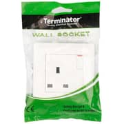 Terminator 13 Amp Single Wall Socket TWS 1s