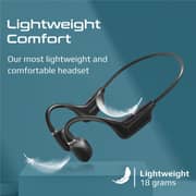 Promate Ripple Wireless Open Ear Headphones Black