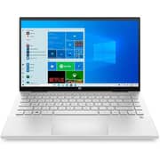 HP Pavilion x360 (2020) Laptop - 11th Gen / Intel Core i5-1135G7 / 14inch FHD / 512GB SSD / 8GB RAM / Shared Intel Iris Xe Graphics / Windows 11 Home / English & Arabic Keyboard / Silver / Middle East Version - [14-DY0011NE]