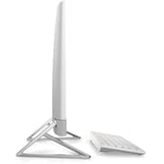 Dell Inspiron 24 (2022) Desktop - 12th Gen / Intel Core i5-1235U / 23.8inch FHD / 8GB RAM / 1TB HDD + 256GB SSD / Shared Intel UHD Graphics / Windows 11 Home / English & Arabic Keyboard / White / Middle East Version - [5410-INS-1300]