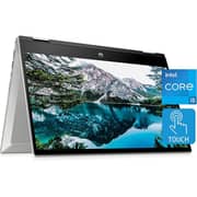 HP Pavilion x360 Laptop - Intel Core i5 / 14inch Touch / 256GB SSD / 8GB RAM / Windows 10 Home / English Keyboard / Natural Silver / International Version - [14-DW1024NR]