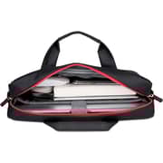 Goldfinch Portable One Shoulder Handheld Zipper Laptop Bag 15.4inch Black