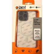 E-Den Case Crystal Clear With Screen Protector iPhone 13 Pro