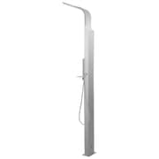 vidaXL Curved Outdoor Shower