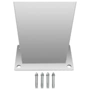 vidaXL Curved Outdoor Shower