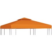 Vidaxl Gazebo Cover Canopy Replacement 310 G / M² Orange 3 X 3 M