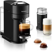Nespresso GCV1 Vertuo Next Coffee Machine GCV1-BK-BU NESP + Aeroccino Black