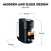 Nespresso GCV1 Vertuo Next Coffee Machine GCV1-BK-BU NESP + Aeroccino Black