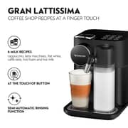 Nespresso F531 Gran Lattissima Coffee Machine F531-ME-BK-NE