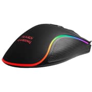 Mars Gaming Gaming Mouse 1.8m Black
