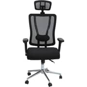 Office Chair High Back, Black - Aft874h By Galaxy