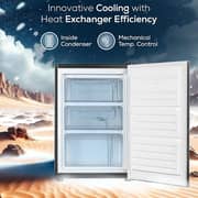 Bompani Upright Freezer 92 Liters Silver Model Buf245s -1 Years Full & 5 Years Compressor Warranty.