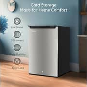 Bompani Upright Freezer 92 Liters Silver Model Buf245s -1 Years Full & 5 Years Compressor Warranty.